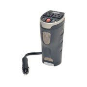 PowerVerter Ultra-Compact Car Inverter 200W, 2 Outlets, 2 USB Charging Ports