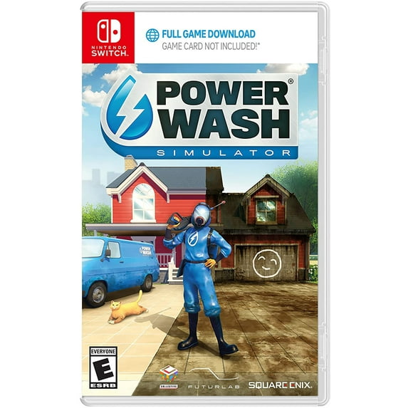 PowerWash Simulator code-in-box for Nintendo Switch