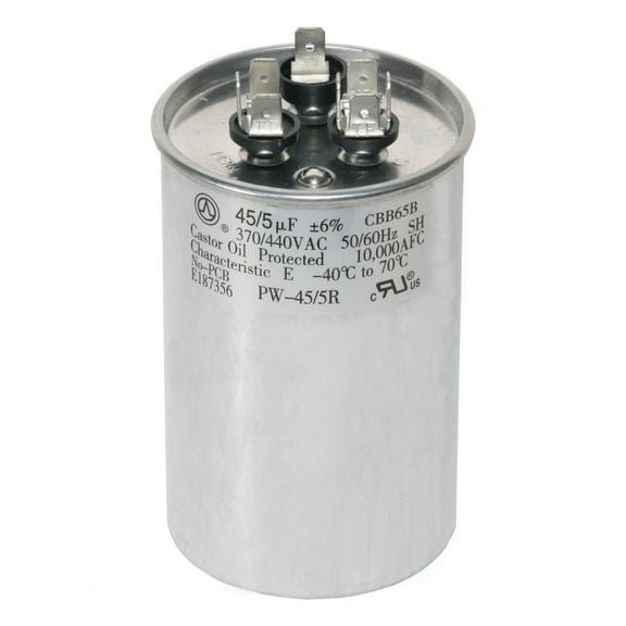PowerWell 440 V Dual Run Round Capacitor