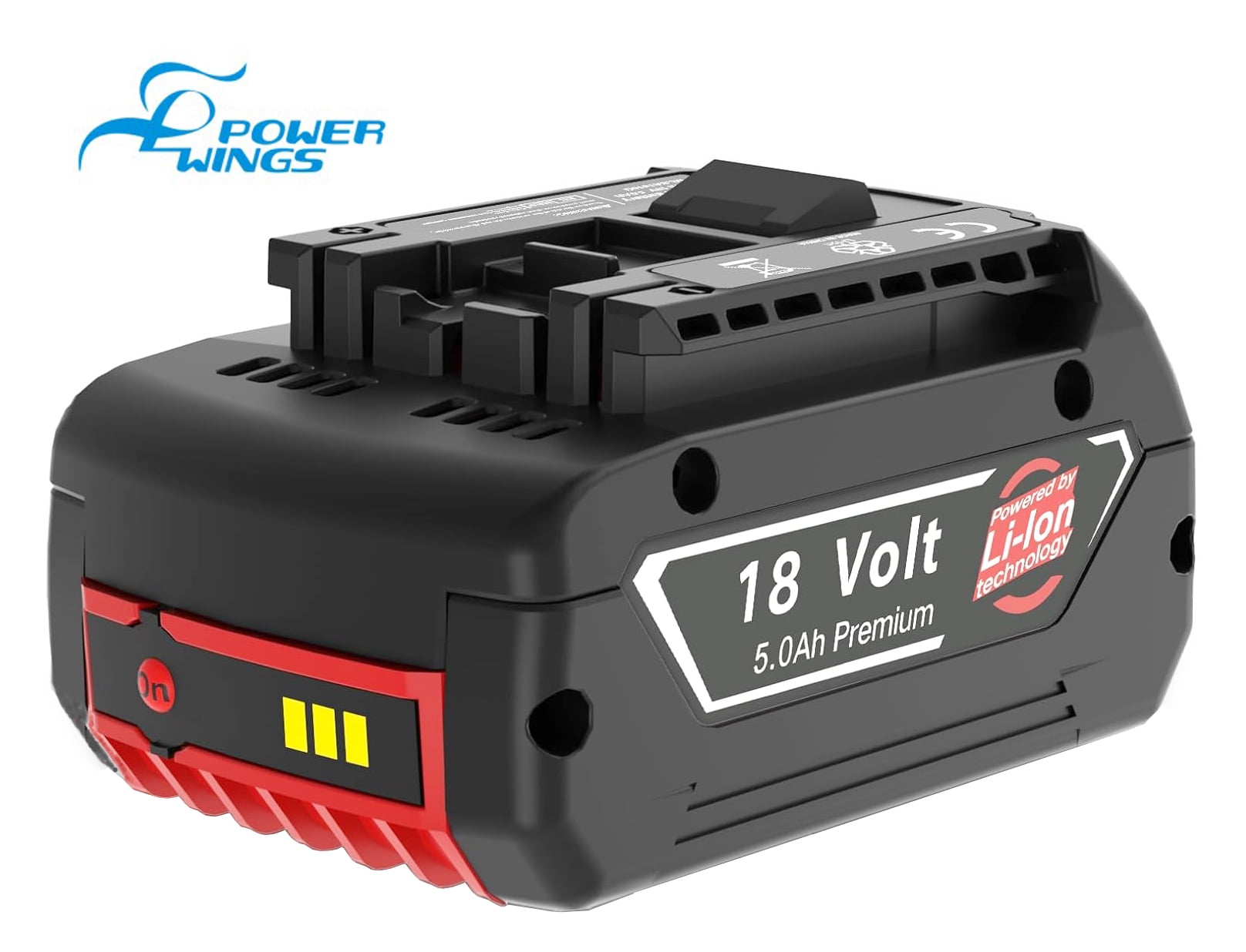 PowerWings Bosch 18V Battery for BAT609 BAT610G BAT618G PowerWings Bosch 18V Battery for BAT609 BAT610G BAT618G