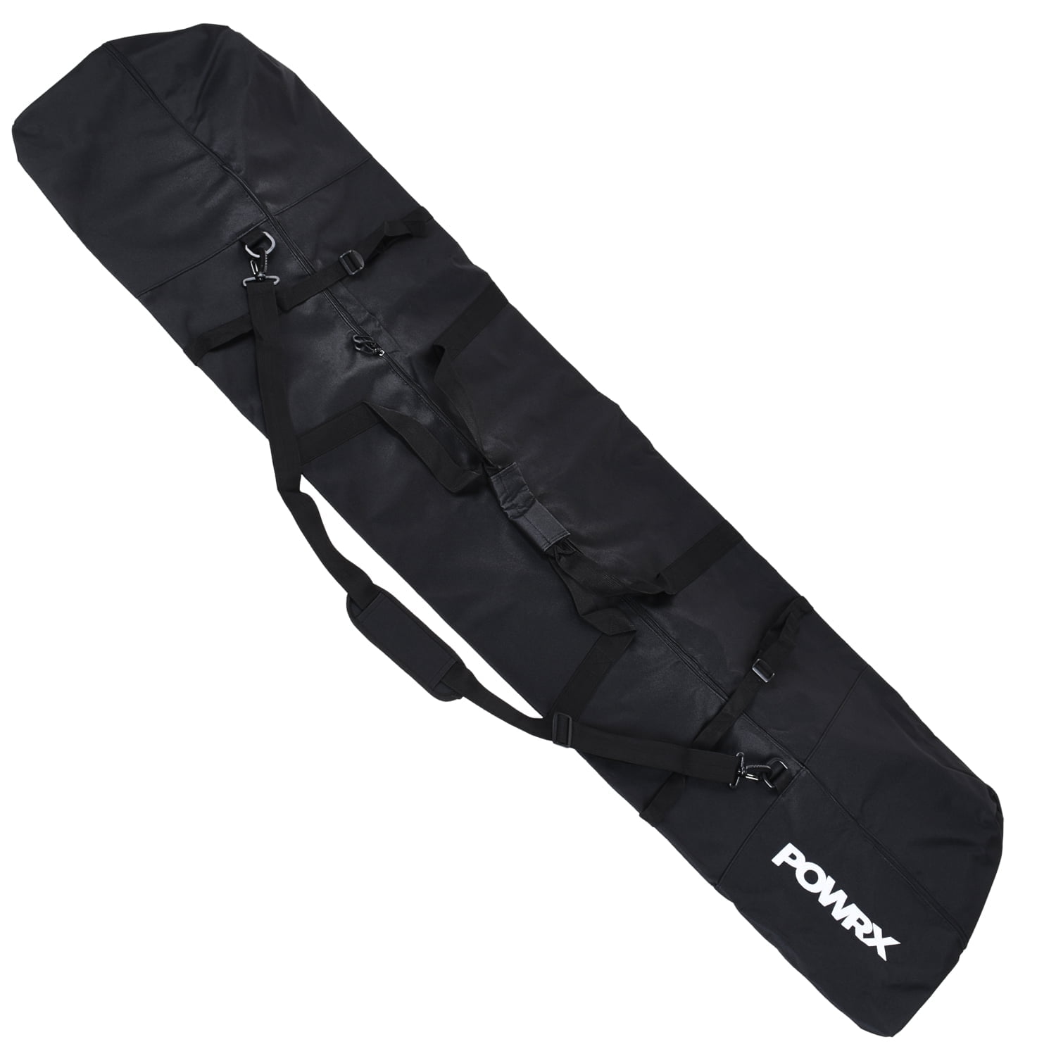 PowerX Padded Snowboard Bags - Two-Piece Combo for Secure Transport of Your Snowboard and Boots with Ample Space - Up to 66 inches - Snowboard Travel Bag - Snowboard Case