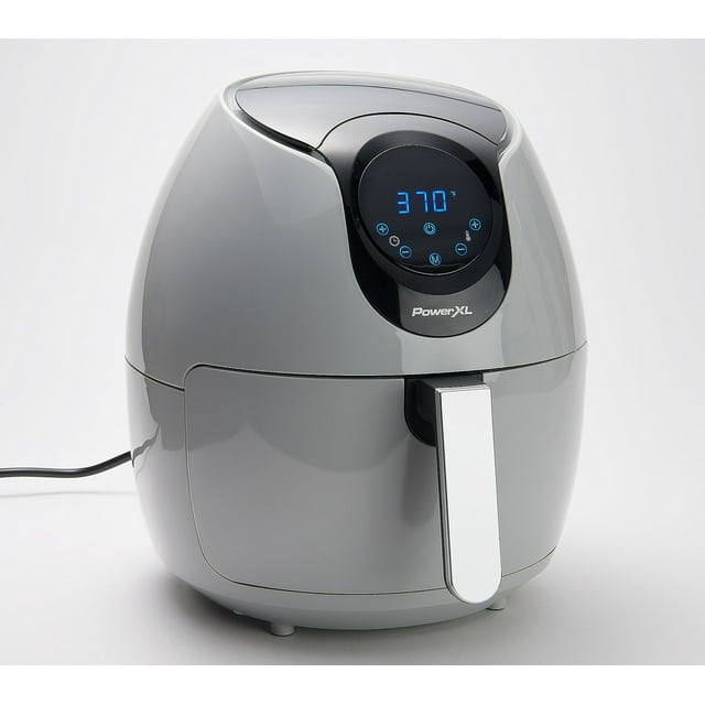 PowerXL Vortex 7qt Classic Digital Air Fryer, MultiCooker, Light Grey