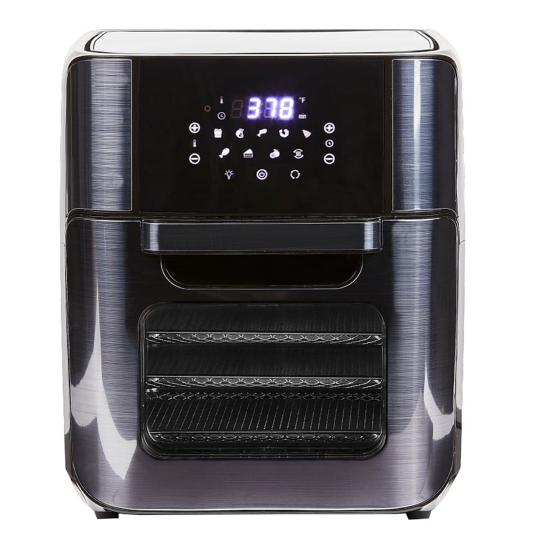 PowerXL Air Fryer Home Pro, 12 Quart, Black Stainless Steel, 1700 Watts - image 1 of 8