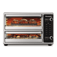 thumbnail image 1 of PowerXL SmartSynx Dual Door Air Fryer Oven, Cook Different Food at the Same Time, 10 Cooking Functions including Bake, Broil, Toast, Roast & More, Great for Family Meals, Stainless Steel, 1 of 7
