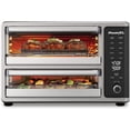 thumbnail image 1 of PowerXL SmartSynx Dual Door Oven, 8 Quick-Touch Cooking Presets including Air Fry, Toast, Bake, Broil, Reheat and More Cook 2 Different Foods at the Same Time, Large Capacity & Adjustable Temperature, 1 of 10