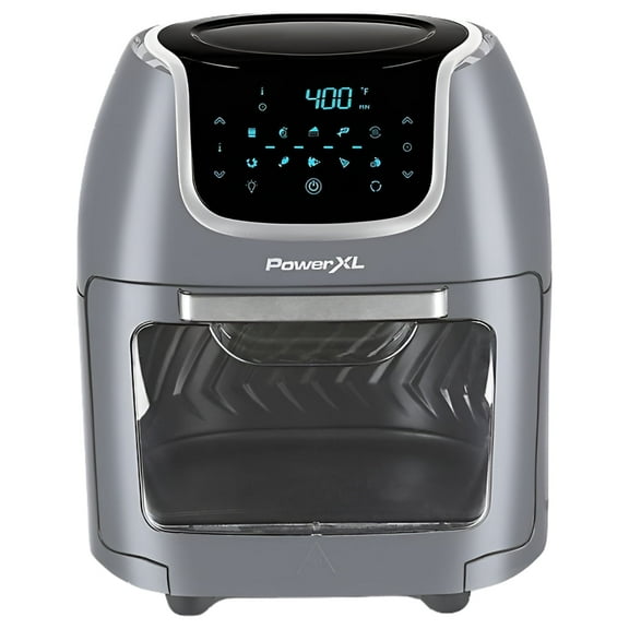 PowerXL Vortex 10 Quart 2-Basket Air Fryer, Timer with Auto Shut off