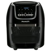 PowerXL Vortex Air Fryer Pro Plus 10 Quart Capacity, Black, 1700 Watts,