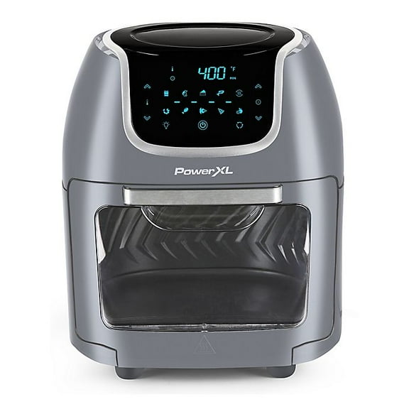 Open Box PowerXL Vortex Digital 10 Quart Air Fryer Pro 7-in-1 Healthy Cooking Slate, Gray