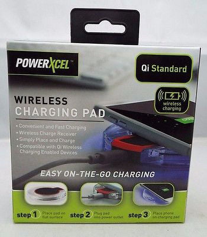 PowerXcel Wireless Charging Pad (QI Standard)
