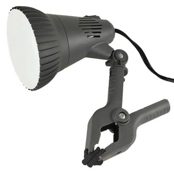 PowerZone Clamp Light 13 W 120 - 240 Vac Led Bulb 1000 Lumens 4000 K Cri 80 6 Ft L