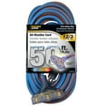 thumbnail image 1 of PowerZone ORC630830 Extension Cord, 12 AWG Cable, 5-15P Grounded Plug, 5-15R Grounded Receptacle, 50 ft L, 125 V, 1 of 2