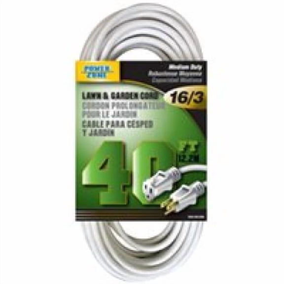 PowerZone OR883628 SJTW Extension Cord, 16/3, 40 ft