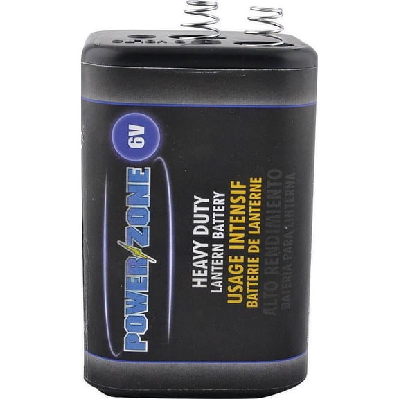 POWER ZONE 4R25 Heavy Duty 6V Lantern Battery