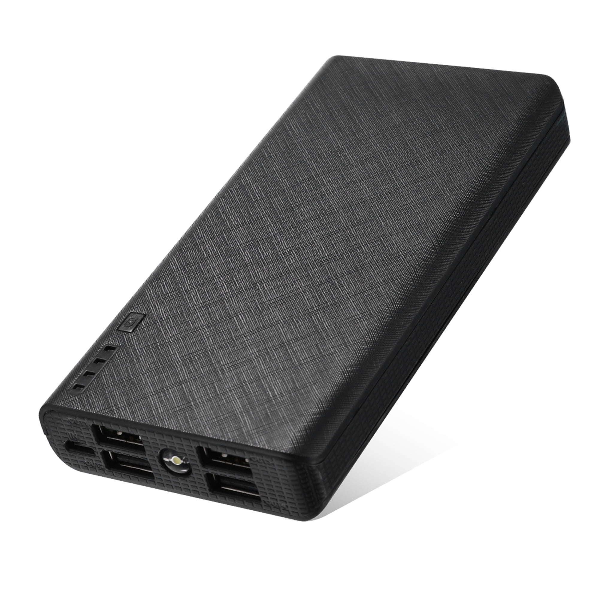 Poweradd 20000mAh Power Bank Portable Charger with Fast Charging 4 USB ...