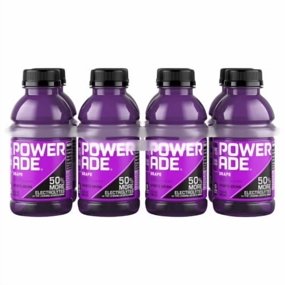 Powerade Grape Bottles