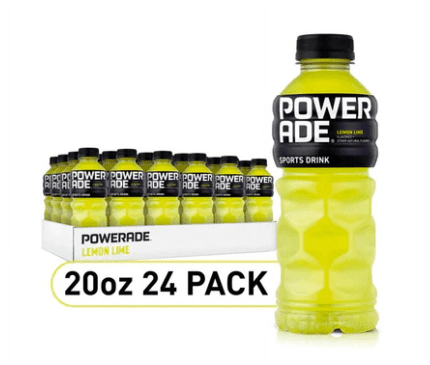 Powerade Lemon Lime Sports Drink 20 oz. 24 Bottles/Pack (049000003697)