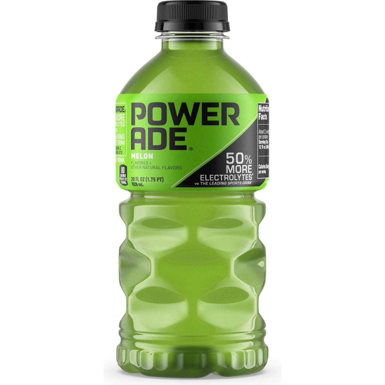 Powerade Melon Sports Drink 28 Oz Walmart