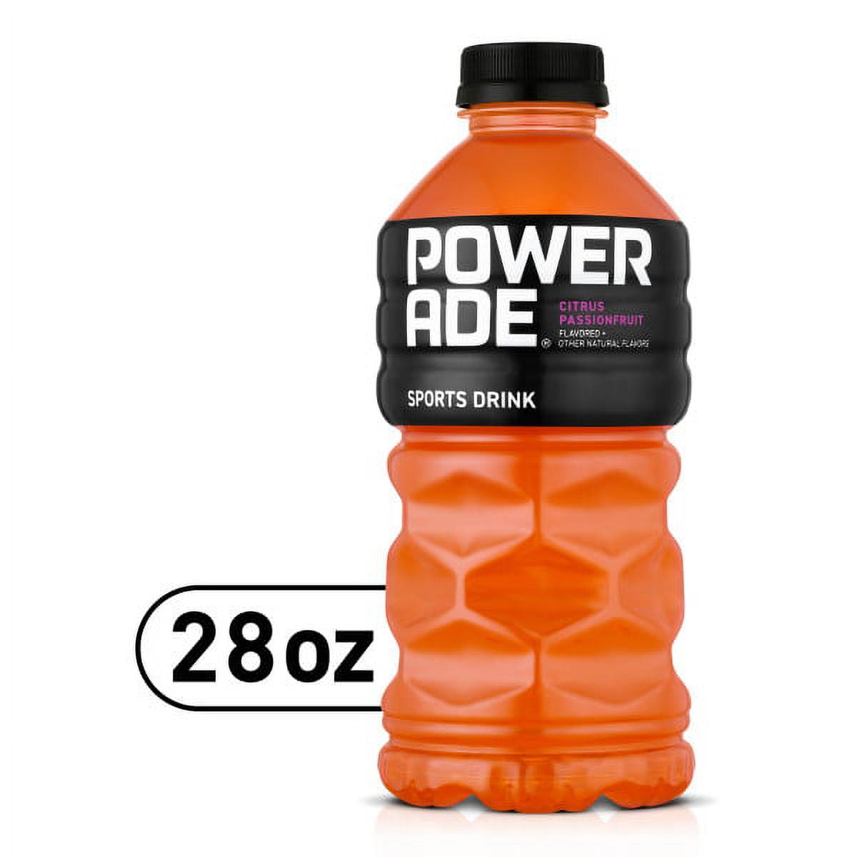 Evaluate The Sports Drinks Company Powerade On Natural Flavors Powerade Sports Drink, Citrus Passionfruit, 28 Fl Oz Single - Walmart.com