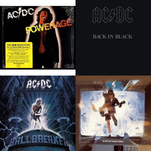 Powerage & Back In Black & Ballbreaker & Blow Up Your Video [CD Bundle]