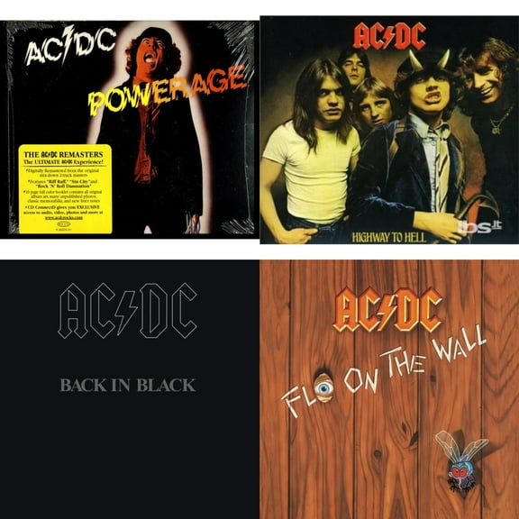 Powerage & Highway To Hell & Back In Black & Fly On The Wall [CD Bundle]