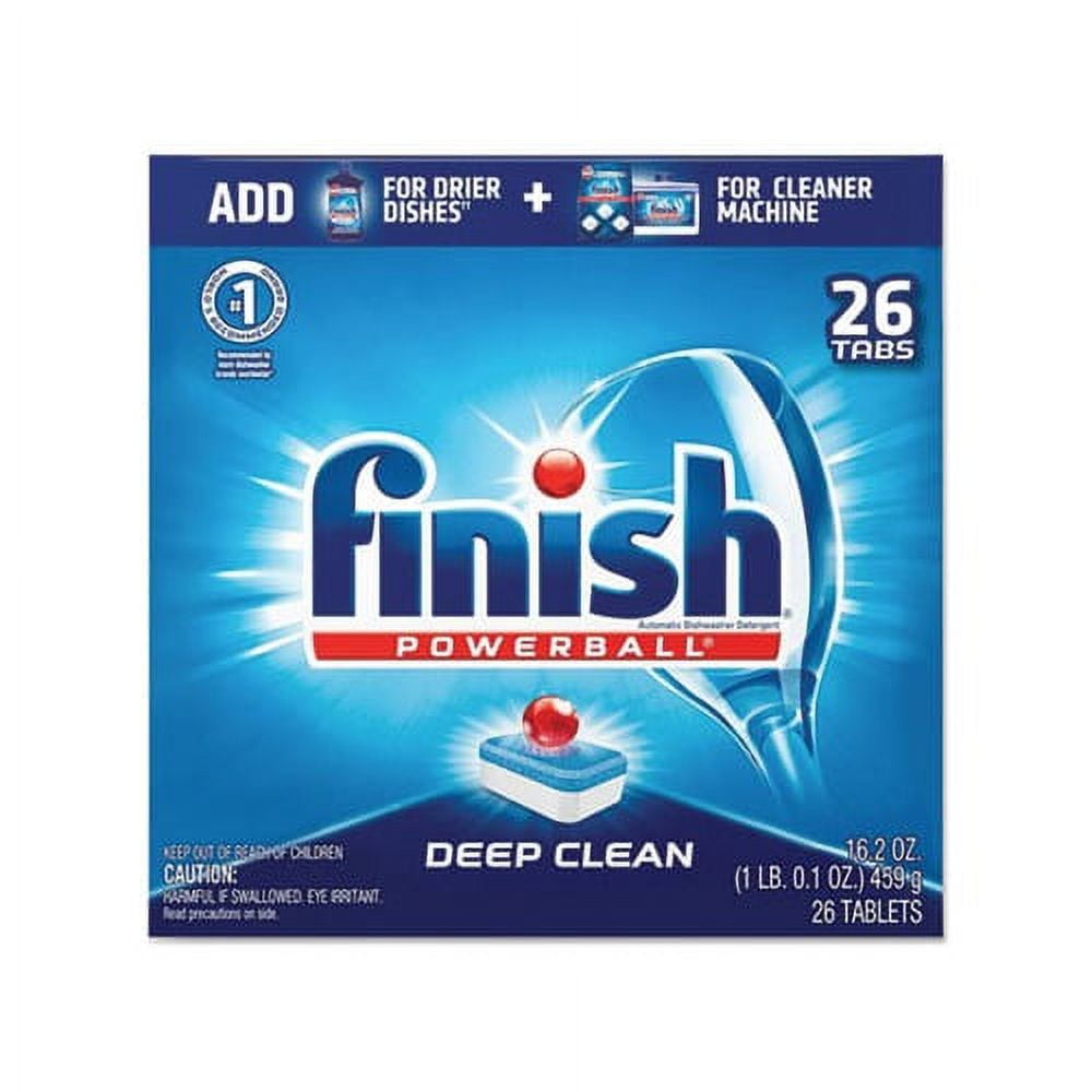 Finish - All in 1-85ct - Dishwasher Detergent - Powerball - Dishwashing  Tablets - Dish Tabs - Fresh Scent