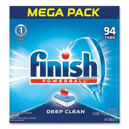 Powerball Dishwasher Tabs, Fresh Scent, 94/Box | Bundle of 5 Boxes
