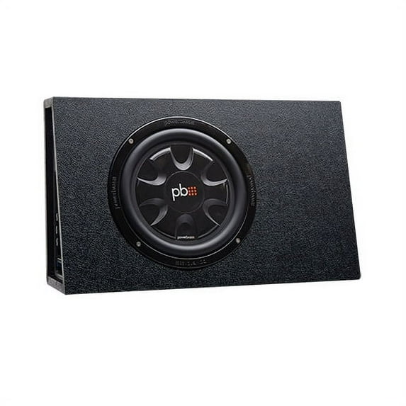 Powerbass PS-WB101T 550W Single 10? Thin Loaded Subwoofer Enclosure