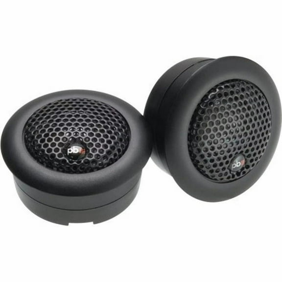 Powerbass S1S 1-Inch Silk Dome Tweeters