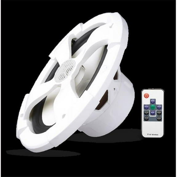 Powerbass XL-69M 6 x 9 in. 4 Ohm Illuminated Marine Coaxial Speaker