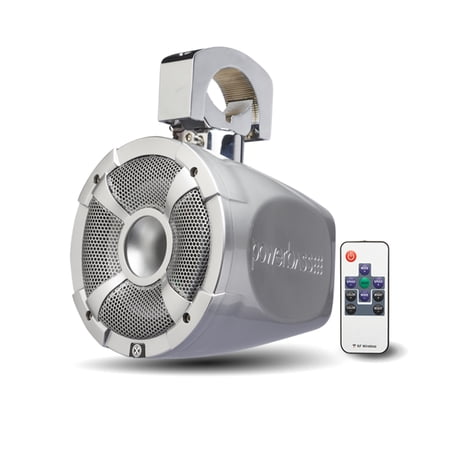 PowerBass XL-POD6LR - 6.5" Long Range Pod Speaker System with RGB LED - Pair