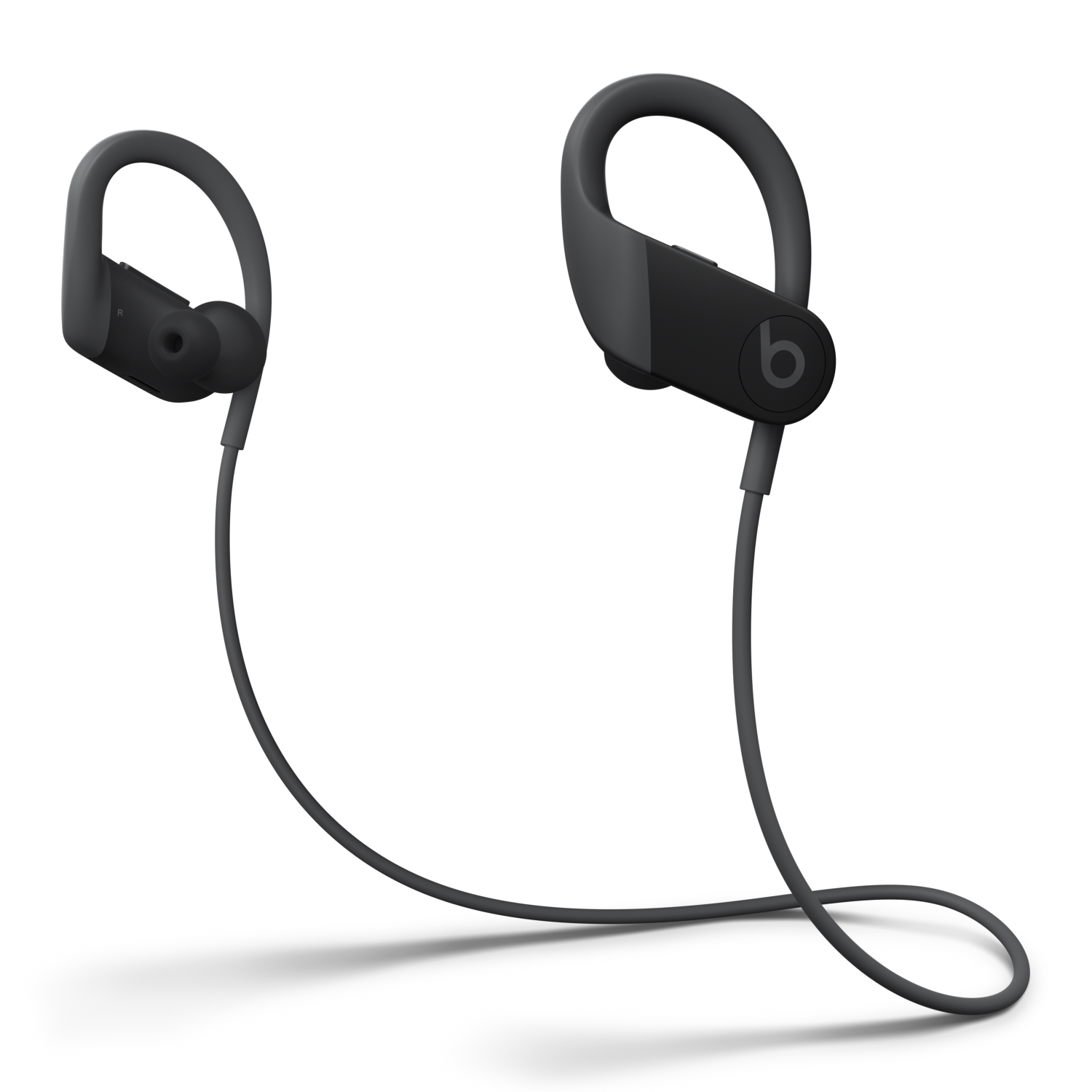 Powerbeats High-Performance Wireless Earphones with Apple H1 Headphone Chip - Black - image 1 of 11