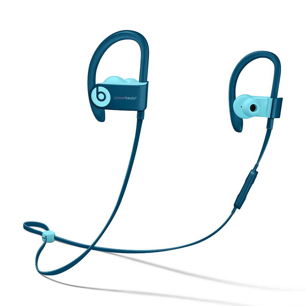 designer riffel Uundgåelig Powerbeats3 Wireless Earphones - Beats Pop Collection - Pop Blue -  Walmart.com