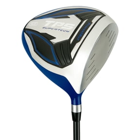 Powerbilt Golf LeftHand Supertech 460cc Blue / Black Driver 10.5* Men's Flex - Left-Handed