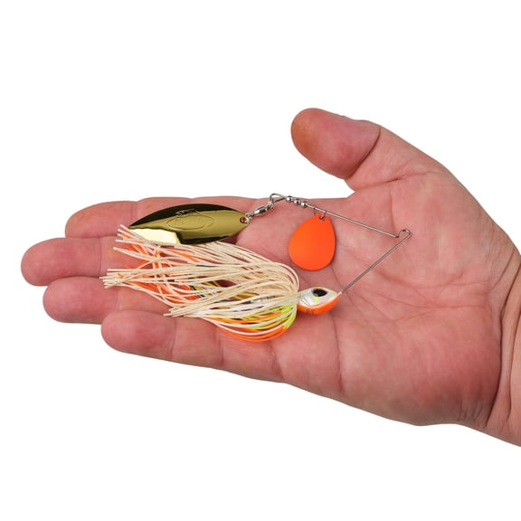 Berkley Power Blade Standard, Spinnerbaits, Coleslaw/Orange + Gold (1 Count)