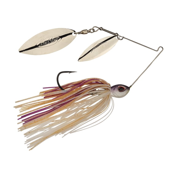 Berkley Power Blade Standard, Spinnerbaits, Purple Rain/Silver + Silver (1-count)