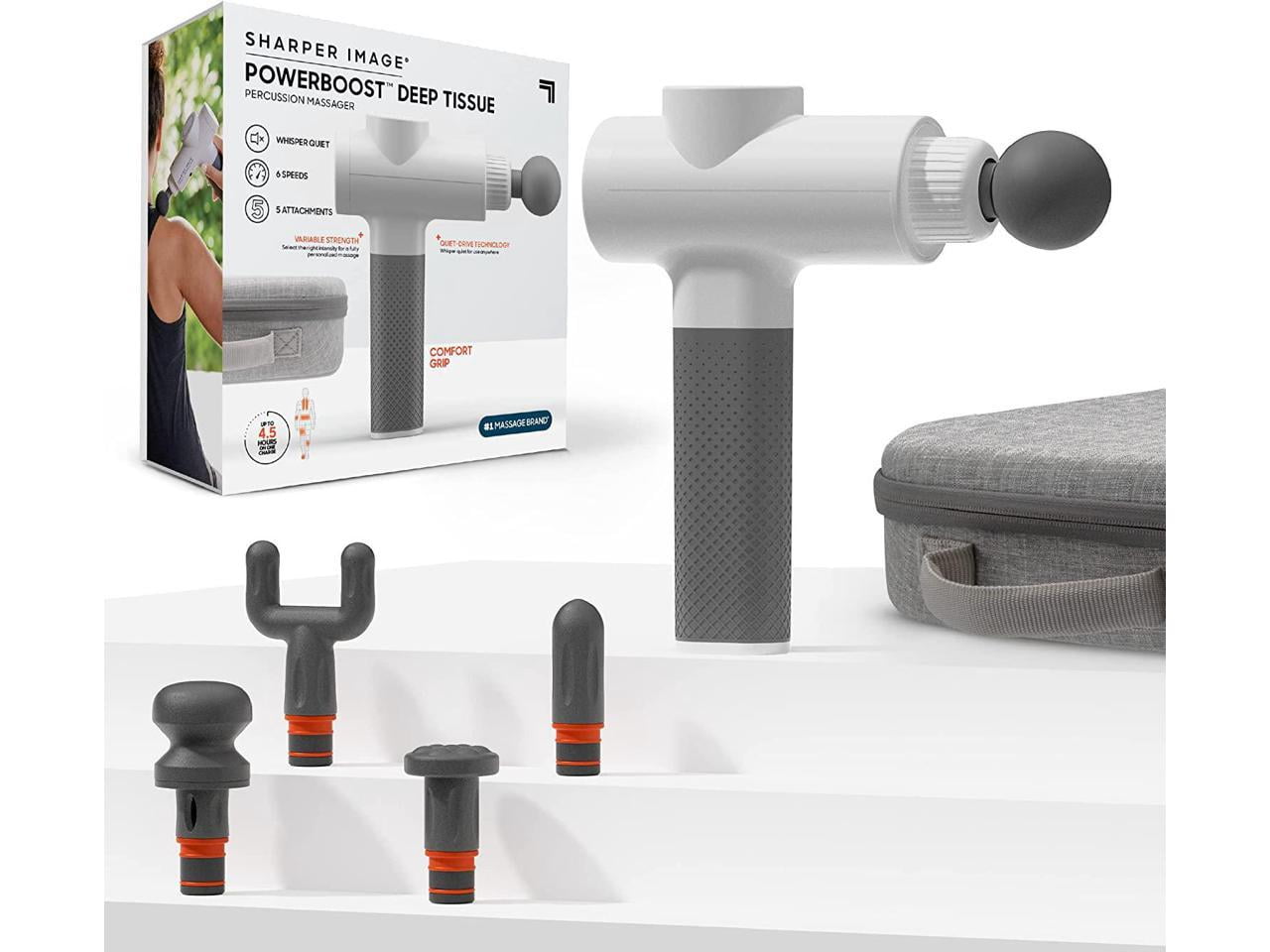 Powerboost Deep Tissue Percussion Massager Version 2.0, Massage Gun w