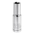 thumbnail image 1 of Powerbuilt 1/2 Inch Drive x 13 MM 6 Point Deep Socket - 642220, 1 of 5