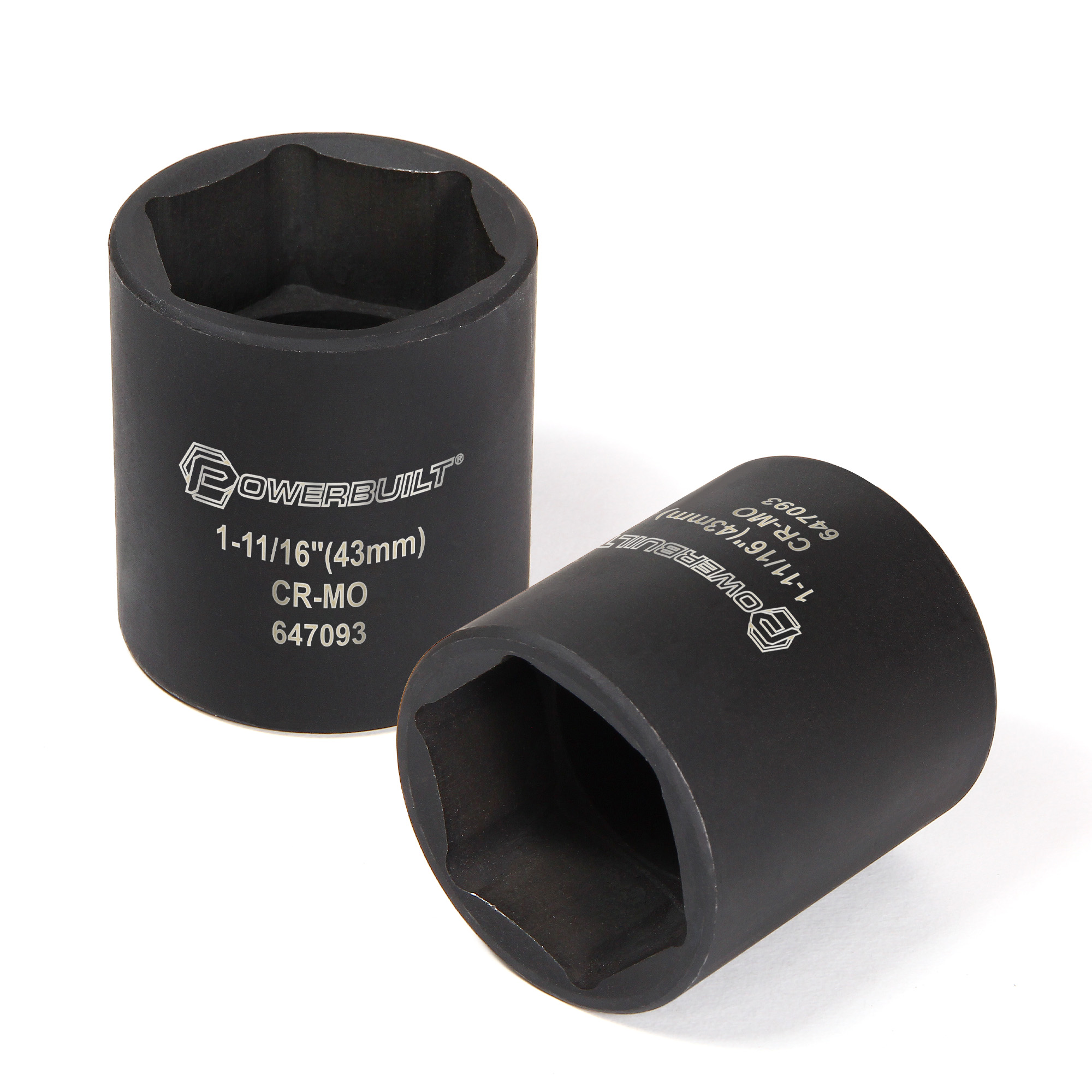 Powerbuilt 1/2 Inch Drive 111/16 Inch Dodge Spindle Nut Socket