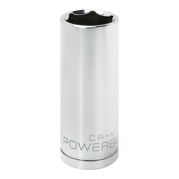 Powerbuilt 1/2 Inch Drive x 7/8 Inch 6 Point Deep Socket - 642205