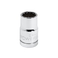 thumbnail image 1 of Powerbuilt 1/2 Inch Drive x 9/16 Inch 12 Point Shallow Socket - 642001, 1 of 5