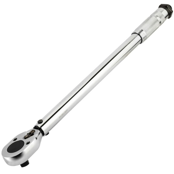 Powerbuilt 1/2 Inch Drive Micrometer Ratcheting Torque Wrench (10-150 FTLB) - 644999