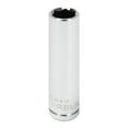 thumbnail image 1 of Powerbuilt 1/4 Inch Drive x 11/32 Inch 6 Point Deep Socket - 648294, 1 of 5