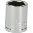 thumbnail image 1 of Powerbuilt 1/4 Inch Drive x 14 MM 6 Point Shallow Socket - 641896, 1 of 2