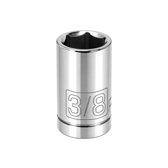 Powerbuilt 1/4 Inch Drive x 3/8 Inch 6 Point Shallow Socket - 648277