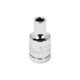 thumbnail image 1 of Powerbuilt 1/4 Inch Drive x 4 MM 6 Point Shallow Socket - 648280, 1 of 5