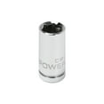 thumbnail image 1 of Powerbuilt 1/4 Inch Drive x 5/16 Inch 6 Point Shallow Socket - 648275, 1 of 5