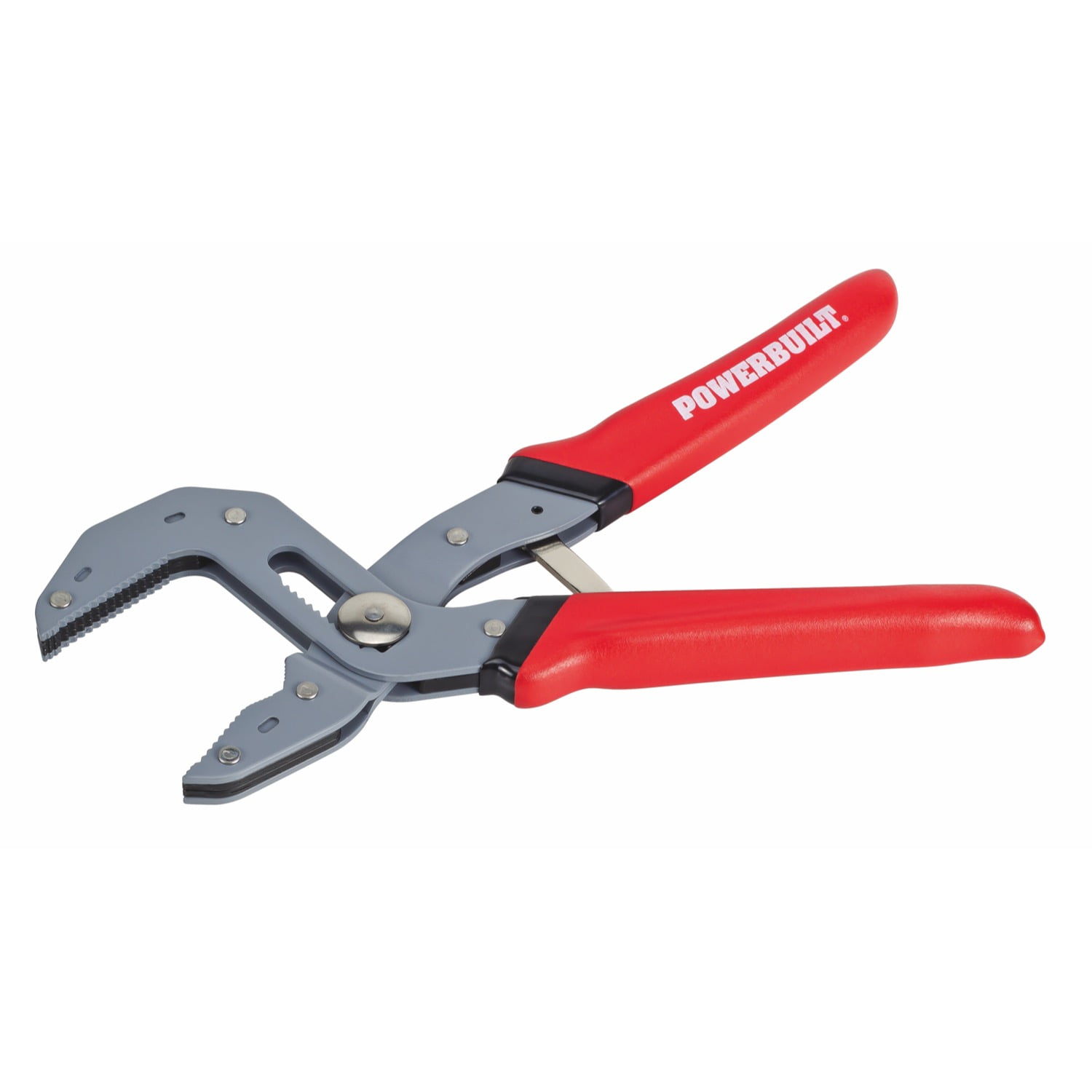 Powerbuilt 10-Inch Self Adjustable One Hand Spring Loaded Pliers, All ...