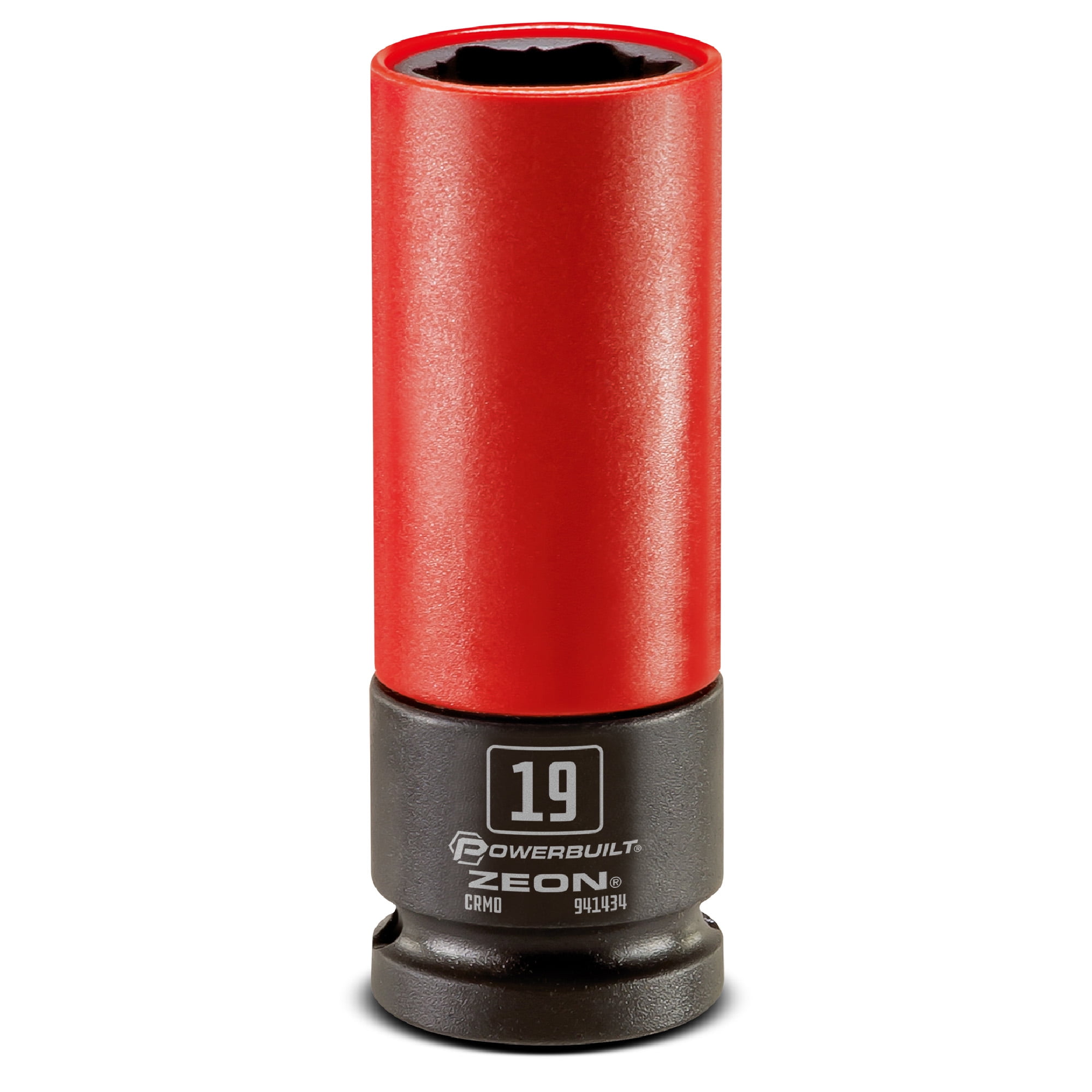 Powerbuilt 19mm Zeon Lug Nut Socket Set for Damaged Lug Nuts - 941434M ...