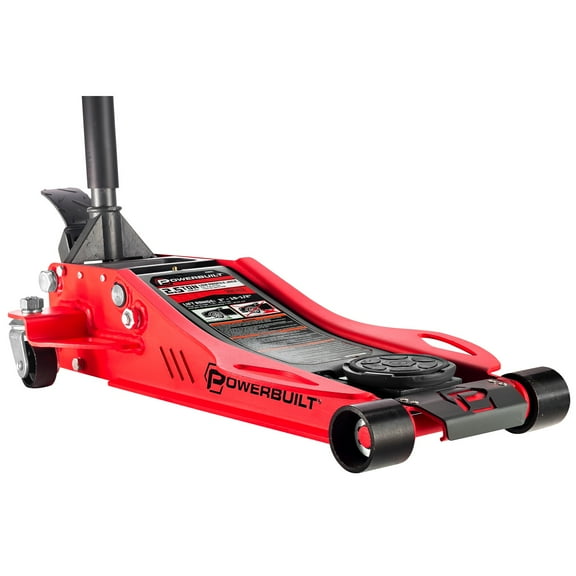 Powerbuilt 5000 Lb (2.5 Ton) Low Profile Fast Lift Floor Jack - 240076