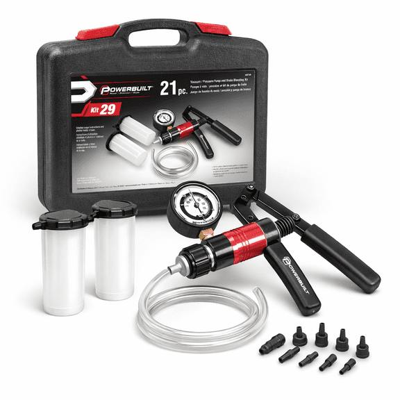Powerbuilt 21 Piece Vacuum Pump Kit - 648744